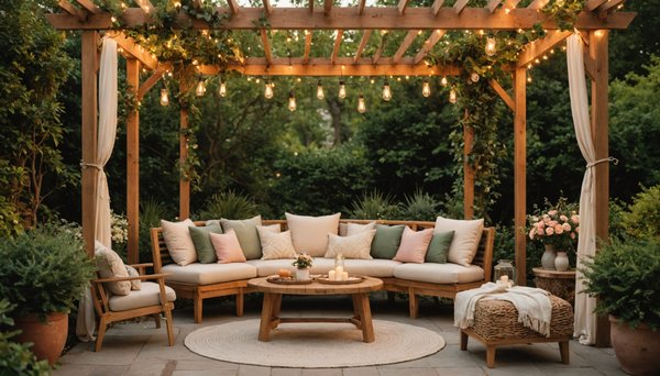Transformez votre jardin en un espace de détente et de romance grâce aux couvertures de jardin