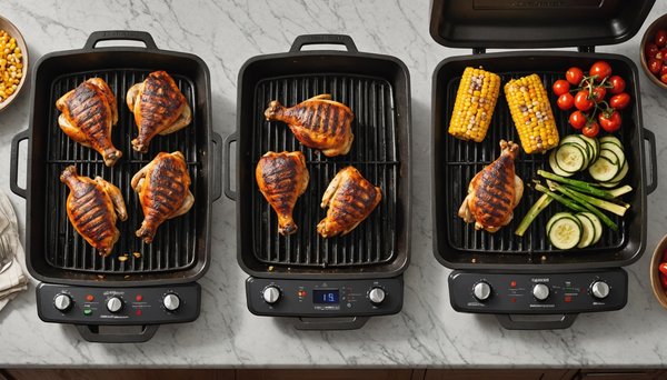 Plancha électrique: fonte ou inox, que choisir?